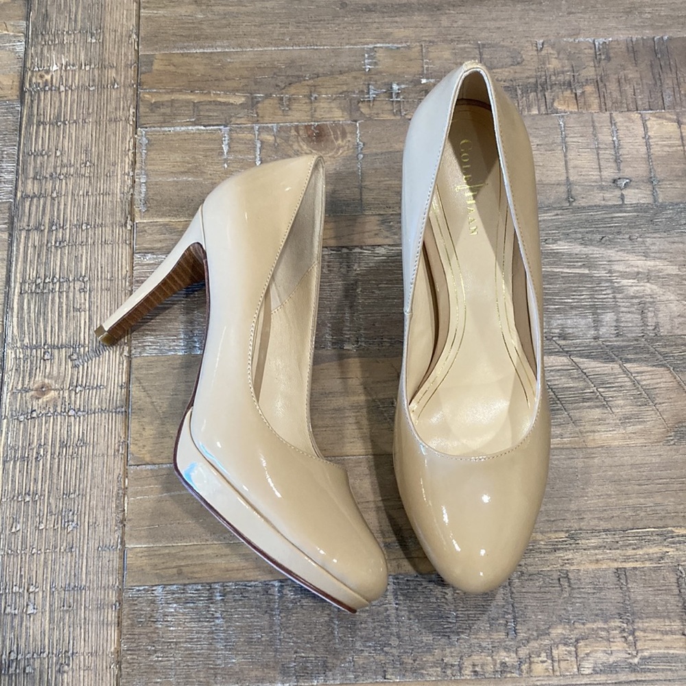 Cole Haan Chelsea Nude Pump with Nike Air